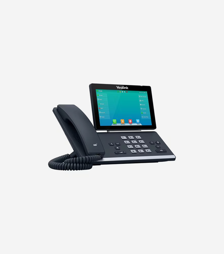 Yealink SIP-T57W IP Phone - Corded/Cordless - Corded/Cordless - Bluetooth - Wall Mountable, Desktop - Classic Gray - 16 x Total Line - VoIP - 7" - IEEE 802.11a/b/g/n/ac - 2 x Network (RJ-45) - PoE Ports