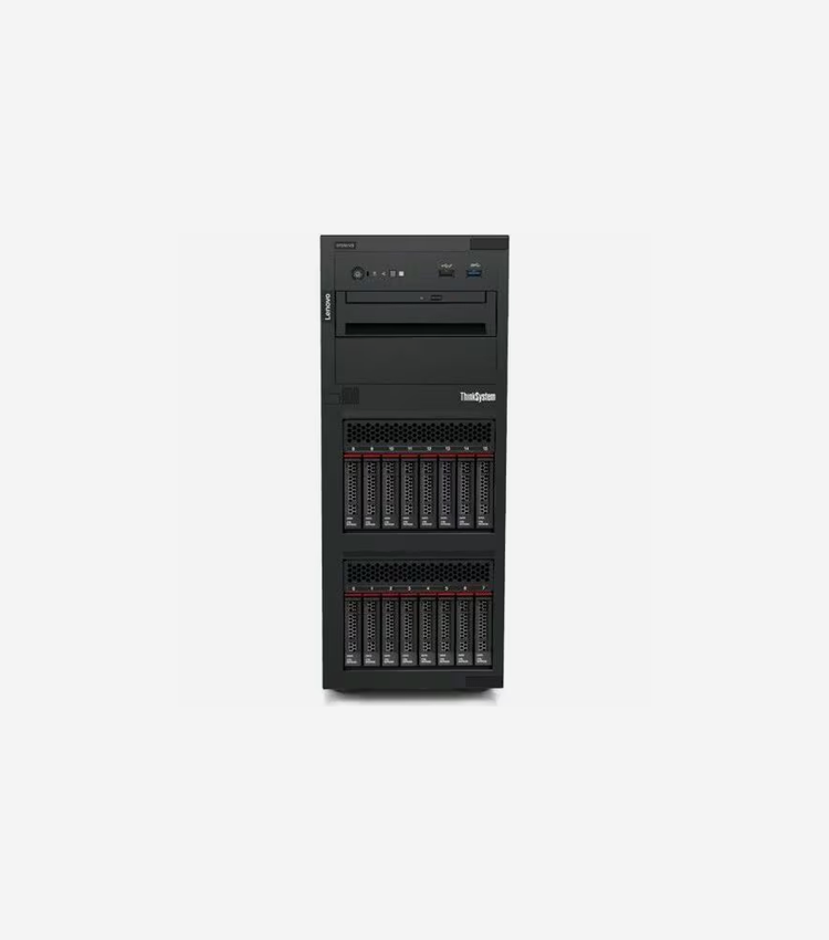 Lenovo ThinkSystem ST250 V3 7DCEA01WNA Tower Server - 1 x Intel Xeon E-2488 3.20 GHz - 16 GB RAM - 12Gb/s SAS Controller