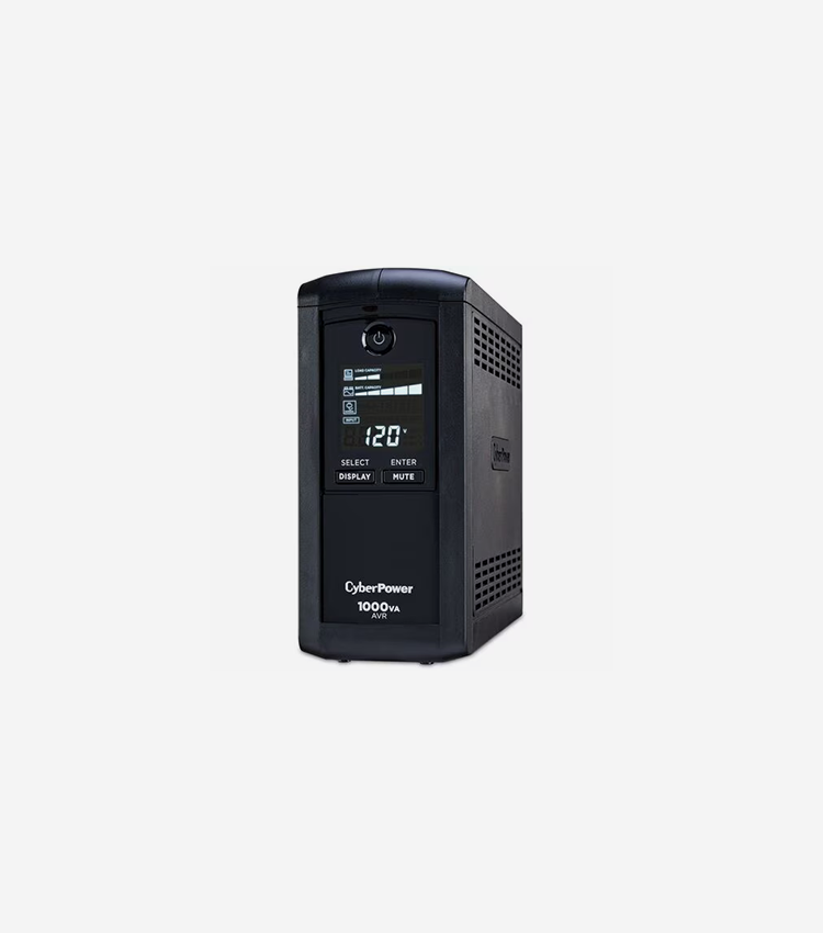 CyberPower Intelligent LCD CP1000AVRLCD - UPS - 600 Watt - 1000 VA