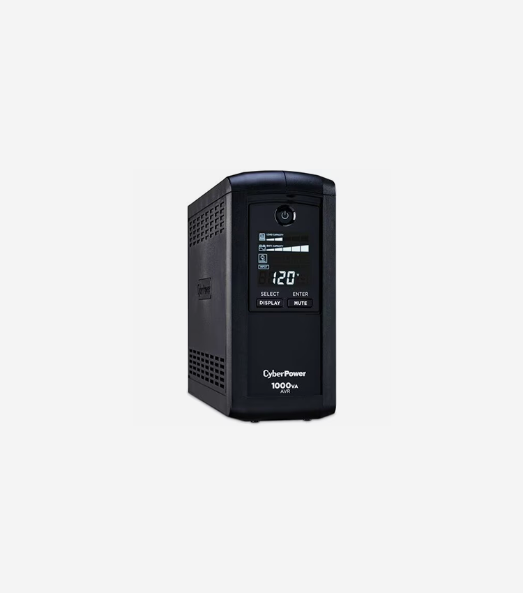 CyberPower Intelligent LCD CP1000AVRLCD - UPS - 600 Watt - 1000 VA