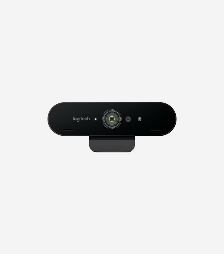 Logitech BRIO Webcam - 90 fps - Black - USB 3.0 - 4096 x 2160 Video - Auto-focus - Clip, Tripod Mount - 5x Digital Zoom - Microphone - Notebook, Monitor