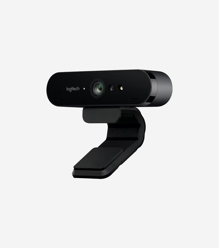 Logitech BRIO Webcam - 90 fps - Black - USB 3.0 - 4096 x 2160 Video - Auto-focus - Clip, Tripod Mount - 5x Digital Zoom - Microphone - Notebook, Monitor