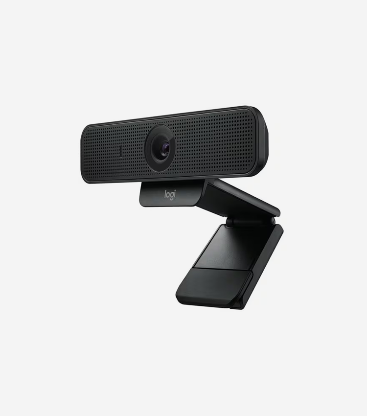 Logitech C925e Webcam - 30 fps - Black - USB 2.0 - 1 Pack(s) - 1920 x 1080 Video - Auto-focus - Widescreen - Microphone - Notebook, Monitor