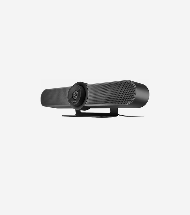 Logitech ConferenceCam MeetUp Video Conferencing Camera - 30 fps - Black - USB 2.0 - 3840 x 2160 Video - 120° Angle - Wall - Microphone - Notebook