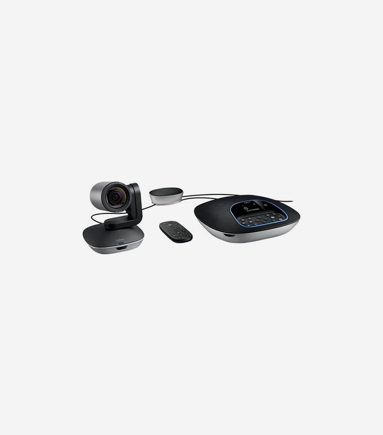 Logitech GROUP Video Conferencing System - 1920 x 1080 Video (Content) - 30 fps - USB - Wall Mountable, Tabletop