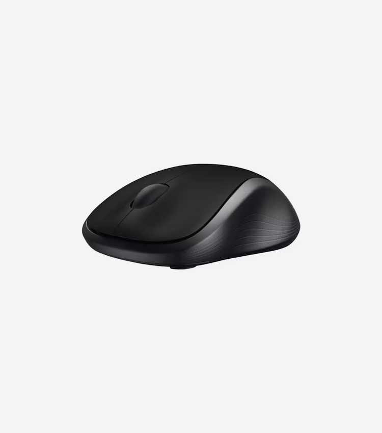 Logitech M310 Wireless Mouse, 2.4 GHz with USB Nano Receiver, 1000 DPI Optical Tracking, 18 Month Battery, Ambidextrous, Compatible with PC, Mac, Laptop, Chromebook (Black) - Optical - Wireless - Radio Frequency - 2.40 GHz - Black - USB - 1000 dpi - Scroll Wheel - 3 Button(s) - Symmetrical