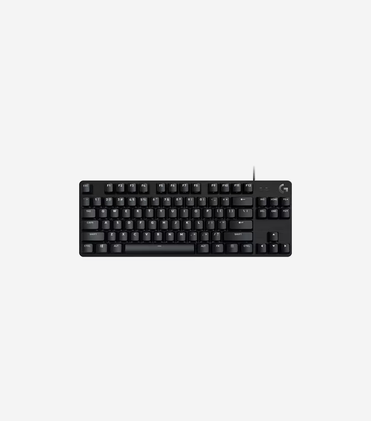 Logitech G413 TKL SE Mechanical Gaming Keyboard - Cable Connectivity - USB 2.0 Interface - LED - Rugged - PC, Mac - Mechanical Keyswitch