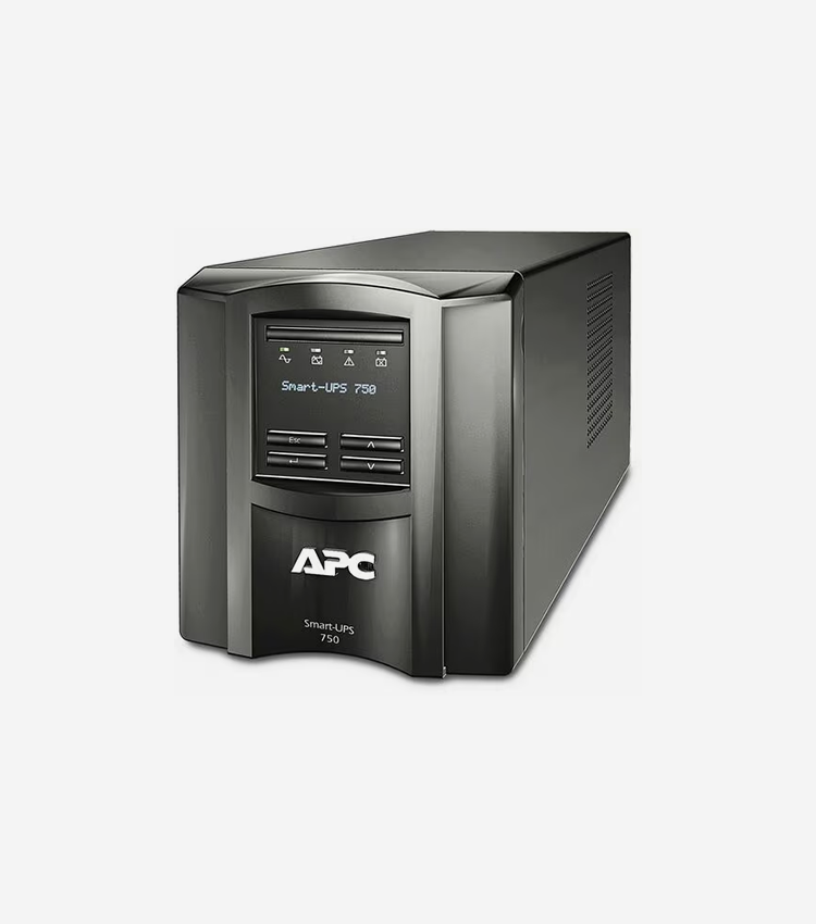 APC by Schneider Electric Smart-UPS 750VA LCD 120V with SmartConnect - Tower - 3 Hour Recharge - 5 Minute Stand-by - 120 V Input - 120 V AC Output - Sine Wave - 6 x NEMA 5-15R - 6 x Battery/Surge Outlet - SmartConnect