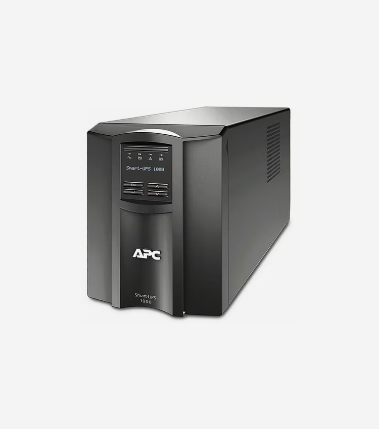 APC by Schneider Electric Smart-UPS 1000VA LCD 120V with SmartConnect - Tower - 3 Hour Recharge - 120 V Input - 120 V AC Output - Sine Wave - 8 x NEMA 5-15R - 8 x Battery/Surge Outlet