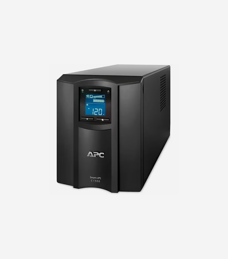 APC by Schneider Electric Smart-UPS SMC1500C 1500VA Desktop UPS - Tower - 3 Hour Recharge - 7.80 Minute Stand-by - 120 V Input - 120 V AC Output - Sine Wave - 8 x NEMA 5-15R - 8 x Battery/Surge Outlet - SmartConnect