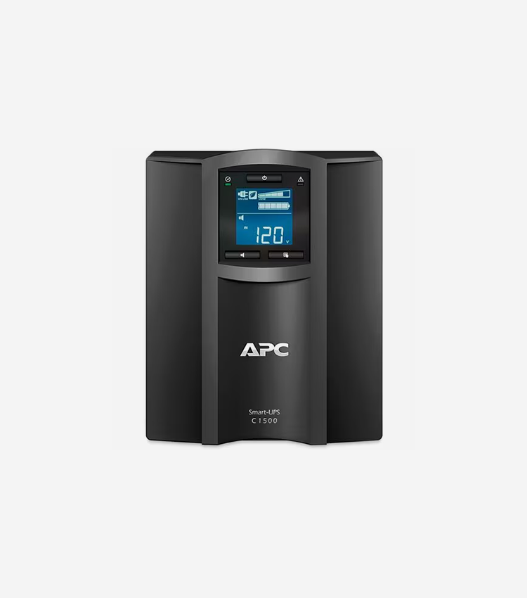 APC by Schneider Electric Smart-UPS SMC1500C 1500VA Desktop UPS - Tower - 3 Hour Recharge - 7.80 Minute Stand-by - 120 V Input - 120 V AC Output - Sine Wave - 8 x NEMA 5-15R - 8 x Battery/Surge Outlet - SmartConnect