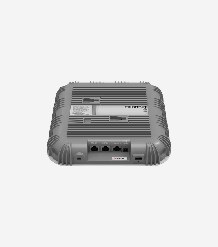 Fortinet FortiAP FAP-831F Dual Band 802.11ax 5.81 Gbit/s Wireless Access Point - Indoor - 2.40 GHz, 5 GHz - 13 x Internal Antenna(s) - Internal - MIMO Technology - 2 x Network (RJ-45) - 5 Gigabit Ethernet, Gigabit Ethernet - 33 W - Ceiling Mountable, Wall Mountable, Rail-mountable