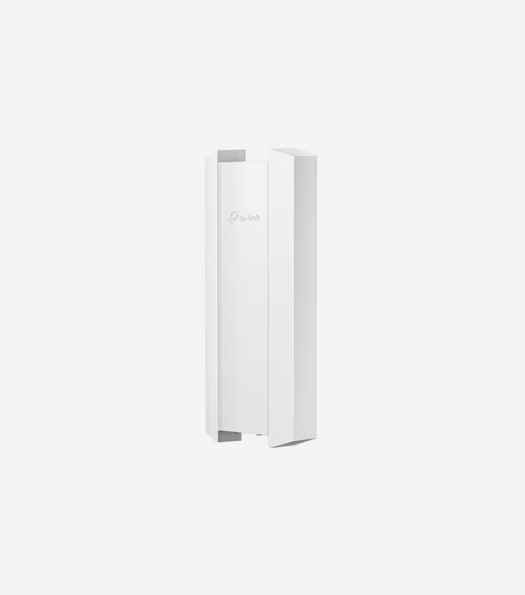 TP-Link EAP610-Outdoor Dual Band IEEE 802.11 a/b/g/n/ac/ax 1.80 Gbit/s Wireless Access Point - Outdoor - 2.40 GHz, 5 GHz - External - MIMO Technology - 1 x Network (RJ-45) - Gigabit Ethernet - Pole-mountable, Wall Mountable - IP67