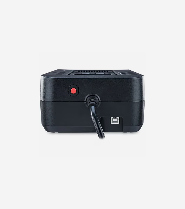 CyberPower UPS Systems EC550G Ecologic - Capacity: 550 VA / 330 W - Compact - 8 Hour Recharge - 2 Minute Stand-by - 120 V AC Input - 120 V AC Output - Simulated Sine Wave - USB - 8 x NEMA 5-15R - 4 x Battery/Surge Outlet