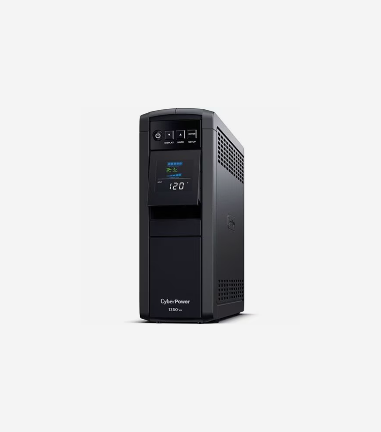 CyberPower UPS Systems CP1350PFCLCD PFC Sinewave - Capacity: 1350VA / 880W - CyberPower UPS Systems CP1350PFCLCD PFC Sinewave - Capacity: 1350VA / 880W