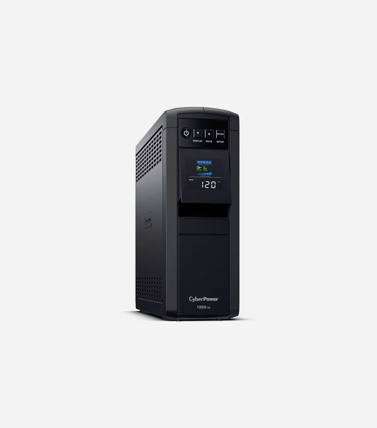 CyberPower UPS Systems CP1350PFCLCD PFC Sinewave - Capacity: 1350VA / 880W - CyberPower UPS Systems CP1350PFCLCD PFC Sinewave - Capacity: 1350VA / 880W