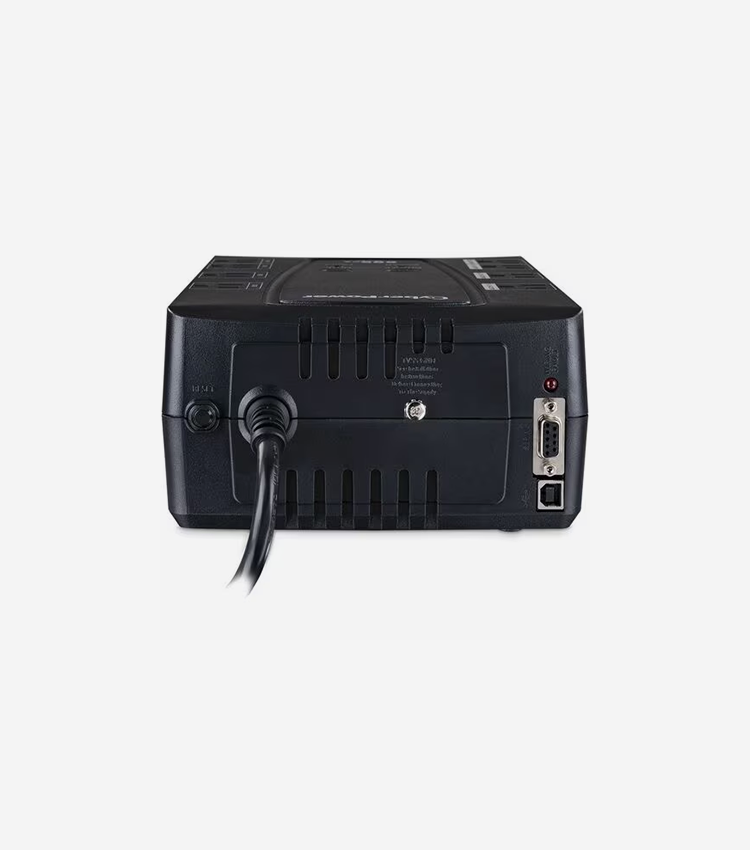 CyberPower Intelligent LCD Series AVRG900LCD 900VA 480W UPS - Compact - 8 Hour Recharge - 2 Minute Stand-by - 120 V AC Input - 120 V AC Output - USB - 12 x NEMA 5-15R