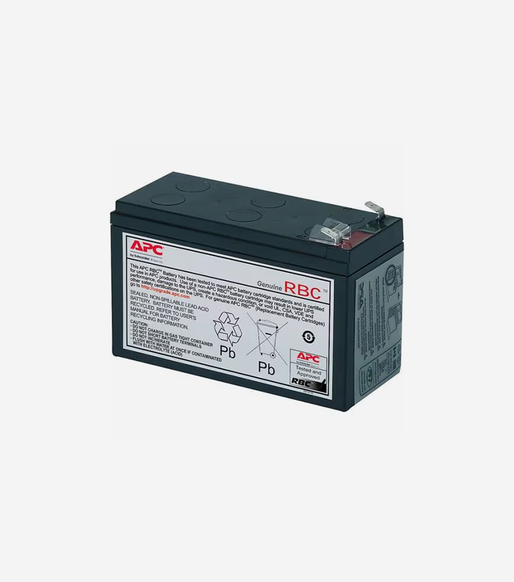 APC Replacement Battery Cartridge #17 - Maintenance-free Lead Acid Hot-swappable