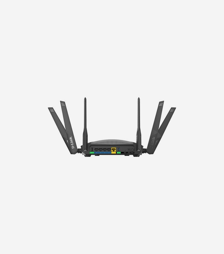 D-Link EXO DIR-3040 Wi-Fi 5 IEEE 802.11ac Ethernet Wireless Router - 2.40 GHz ISM Band - 5 GHz UNII Band - 6 x Antenna(6 x External) - 375 MB/s Wireless Speed - 4 x Network Port - 1 x Broadband Port - USB - Gigabit Ethernet - VPN Supported - Desktop