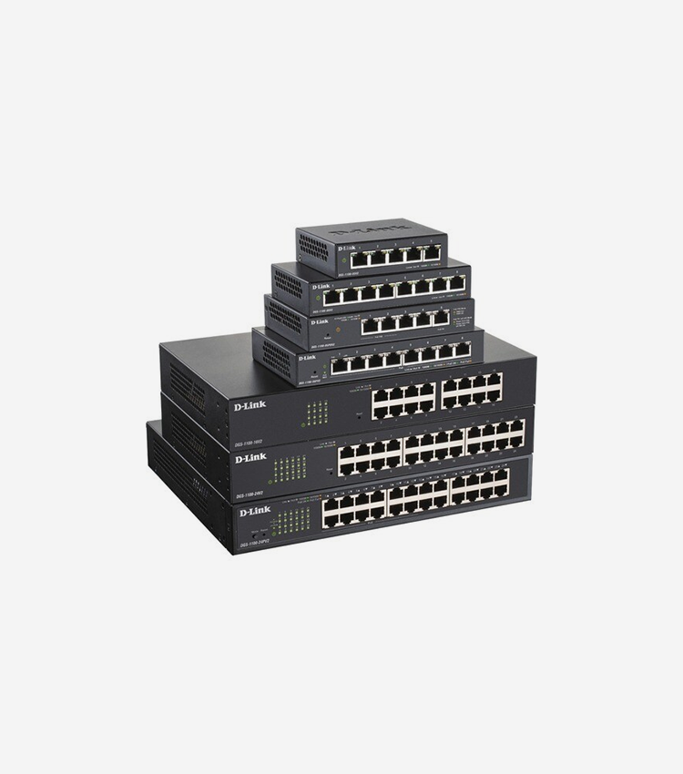 D-Link DGS-1100-05PDV2 Ethernet Switch - 5 Ports - Manageable - 2 Layer Supported - 24.08 W Power Consumption - 18 W PoE Budget - Twisted Pair - PoE Ports - Desktop - Lifetime Limited Warranty