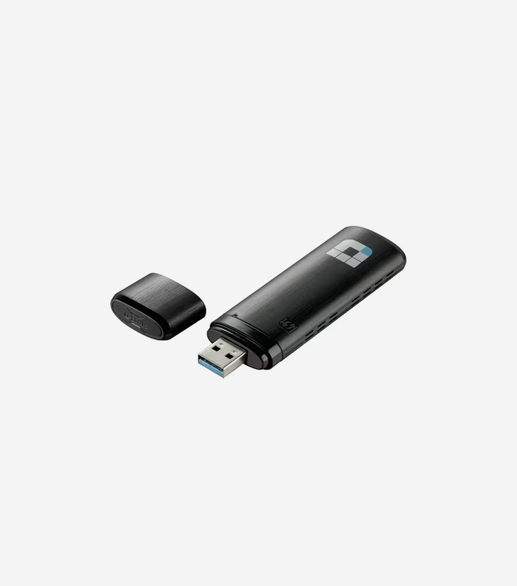 D-Link Wireless AC1200 Dual Band USB Adapter - USB 3.0 - 1.17 Gbit/s - 2.40 GHz ISM - 5 GHz UNII - External