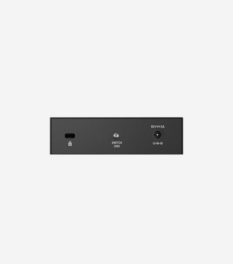 D-Link DGS-105 5-Port Desktop Switch - 5 x 10/100/1000Base-T