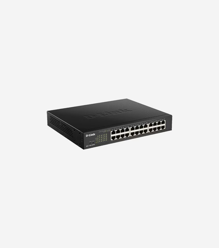 D-Link DGS-1100-24PV2 Ethernet Switch - 24 Ports - Manageable - 2 Layer Supported - Twisted Pair - 1U High - Rack-mountable, Desktop