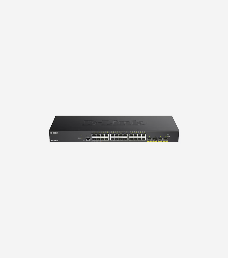 1250 SERIES SMART MANAGED 24PORT GBE SWITCH + 4 10G SFP+