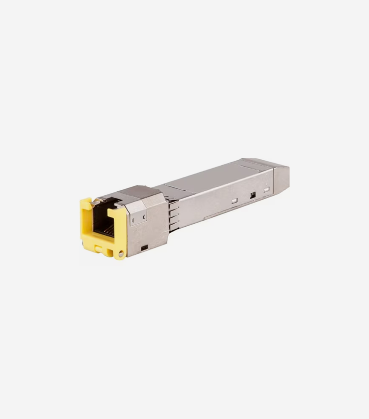 HPE 1G SFP RJ45 T 100m Cat5e Transceiver - For Data Networking, Optical Network - 1 x RJ-45 1000Base-T Network - Twisted PairGigabit Ethernet - 1000Base-T