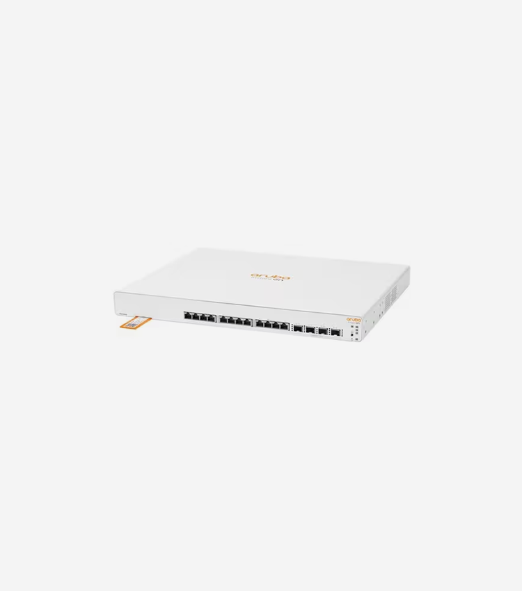 HPE Instant On 1960 12XGT 4SFP+ Switch - 12 Ports - Manageable - 10 Gigabit Ethernet - 10GBase-T, 10GBase-X - 2 Layer Supported - Modular - 80 W Power Consumption - Optical Fiber, Twisted Pair - Rack-mountable, Table Top, Wall Mountable, Under Table, Cabinet Mount