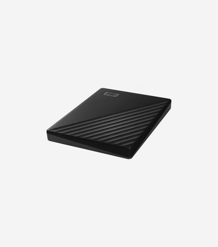 WD My Passport WDBPKJ0040BBK-WESN 4 TB Portable Hard Drive - External - Black - USB 3.0 - 256-bit Encryption Standard - 3 Year Warranty - Retail