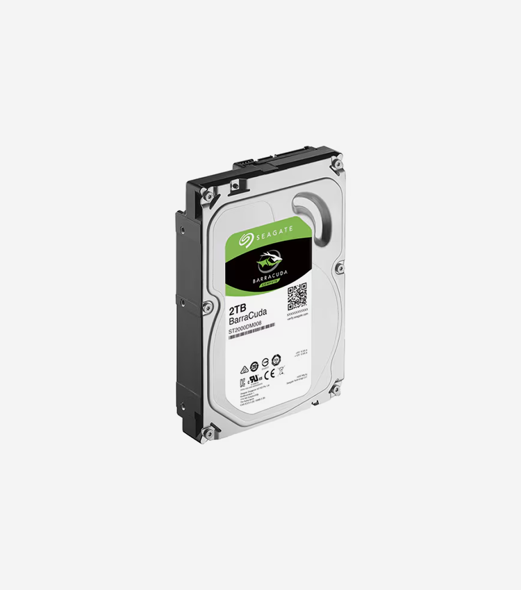 Seagate BarraCuda ST2000DM008 2 TB Hard Drive - 3.5" Internal - SATA (SATA/600) - 7200rpm - Hot Pluggable