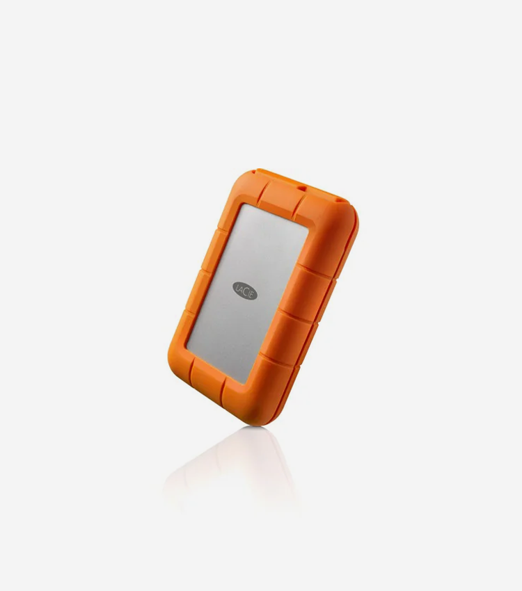 LaCie Rugged STFR2000800 2 TB Desktop Hard Drive - 2.5" External - USB Type C - 2 Year Warranty