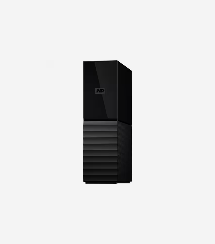 WD My Book 4TB USB 3.0 desktop hard drive with password protection and auto backup software - USB 3.0 - 256-bit Encryption Standard - 3 Year Warranty - Retail