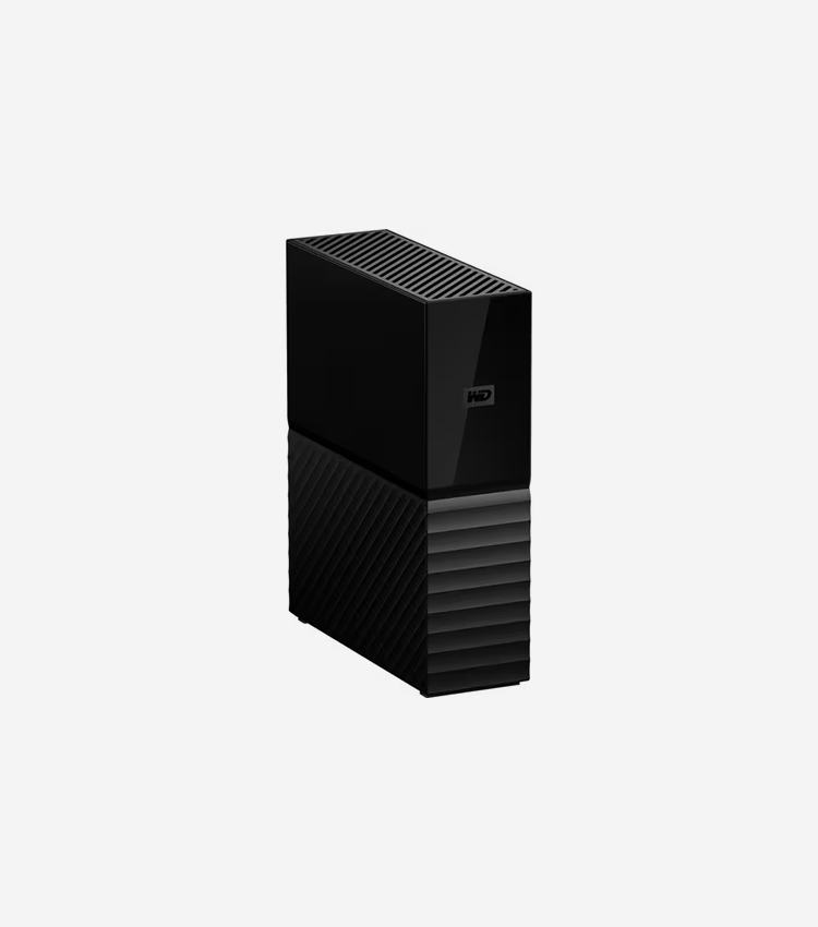 WD My Book 4TB USB 3.0 desktop hard drive with password protection and auto backup software - USB 3.0 - 256-bit Encryption Standard - 3 Year Warranty - Retail