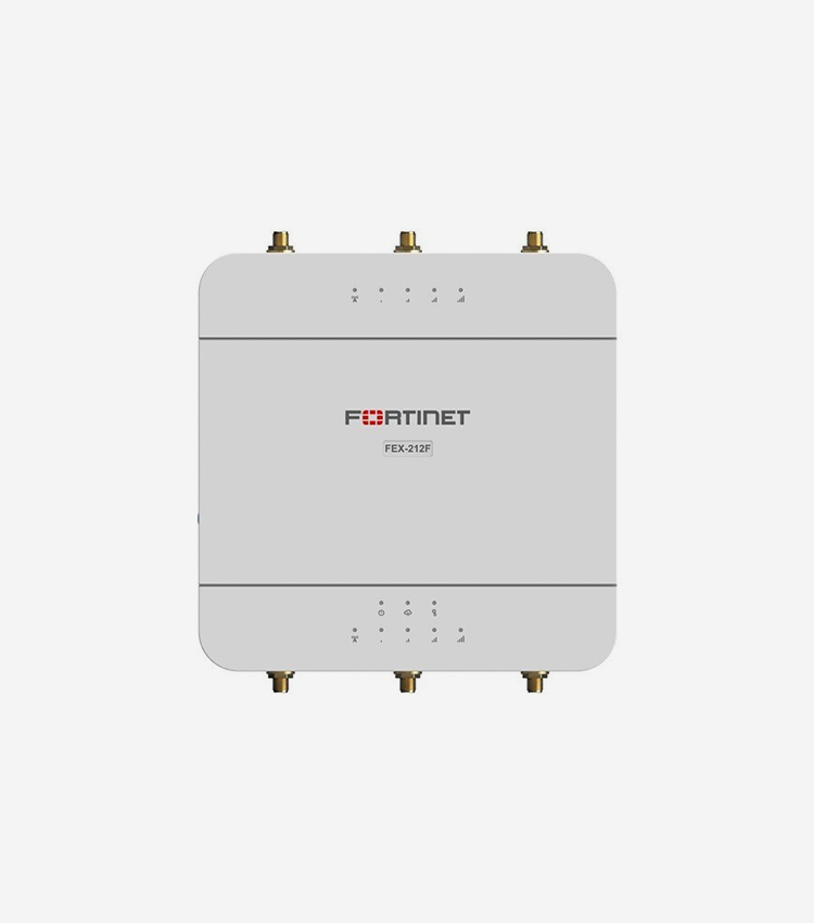 Fortinet FortiExtender FEX-212F 2 SIM Ethernet, Cellular Wireless Router - 4G - HSPA+, LTE, UMTS - Quad Band - 6 x Antenna(6 x External) - 4 x Network Port - 1 x Broadband Port - USB - PoE Ports - Gigabit Ethernet - Desktop, Wall Mountable