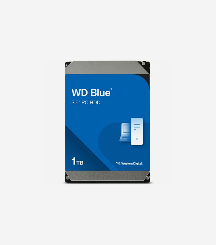 WD Blue 1 TB 3.5-inch SATA 6 Gb/s 7200 RPM PC Hard Drive - Desktop PC, Notebook Device Supported - 7200rpm - 2 Year Warranty