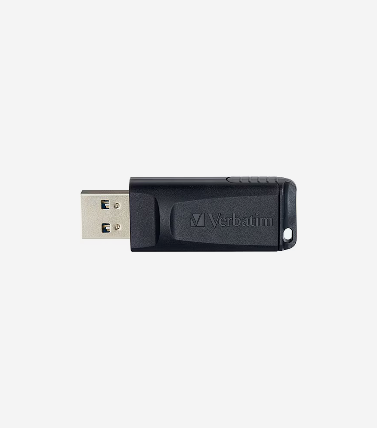 Verbatim Store 'n' Go 32GB USB Flash Drive - 32 GB - USB 2.0 Type A - Black - Lifetime Warranty - 10 Pack