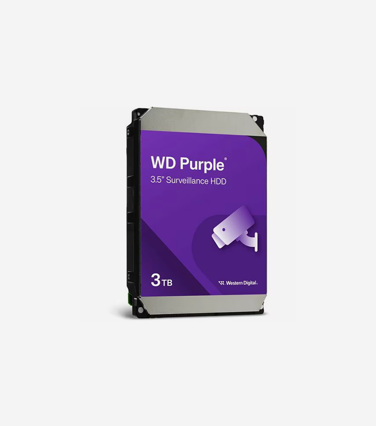 WD Purple WD33PURZ 3 TB Hard Drive - 3.5" Internal - SATA (SATA/600) - 5400rpm