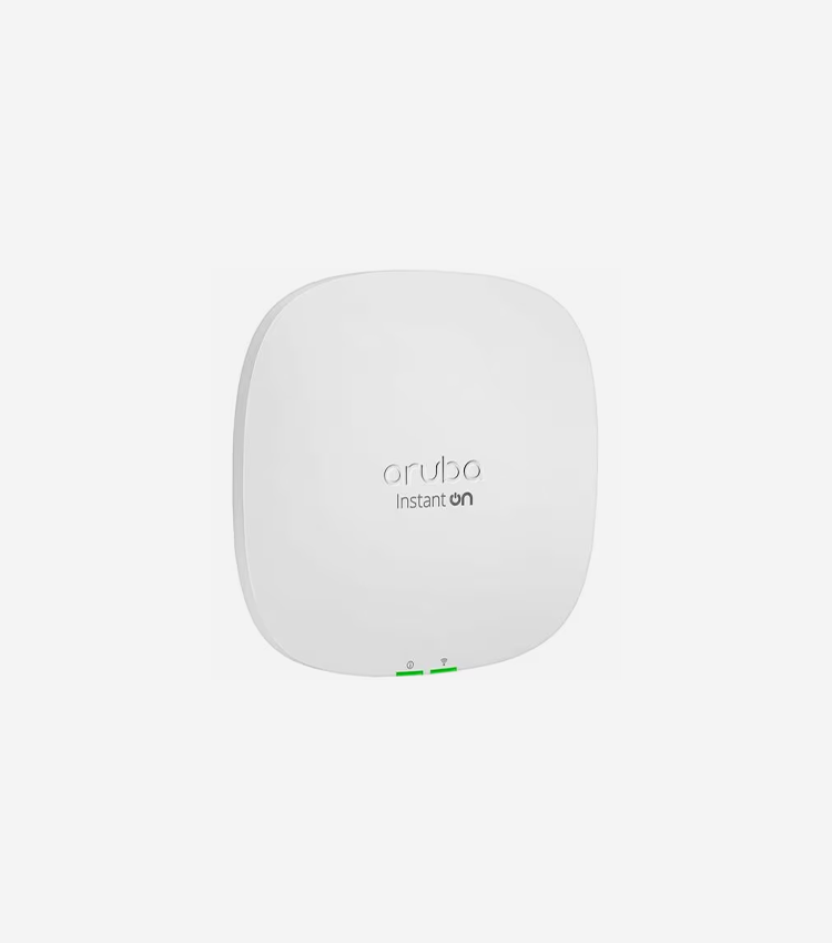 HPE Instant On AP25 Dual Band IEEE 802.11ax 5.30 Gbit/s Wireless Access Point - Indoor - 2.40 GHz, 5 GHz - MIMO Technology - 1 x Network (RJ-45) - 2.5 Gigabit Ethernet - 15.90 W - Wall Mountable, Ceiling Mountable