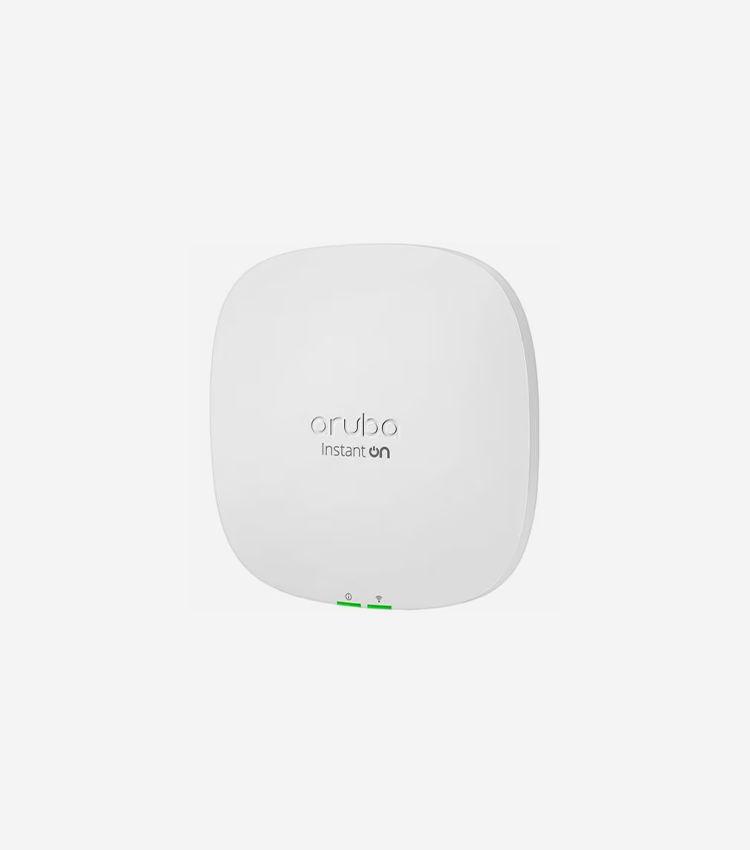 HPE Instant On AP25 Dual Band IEEE 802.11ax 5.30 Gbit/s Wireless Access Point - Indoor - 2.40 GHz, 5 GHz - MIMO Technology - 1 x Network (RJ-45) - 2.5 Gigabit Ethernet - 15.90 W - Wall Mountable, Ceiling Mountable