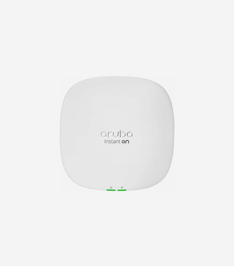 HPE Instant On AP25 Dual Band 802.11ax 5.30 Gbit/s Wireless Access Point - Indoor - 2.40 GHz, 5 GHz - Internal - MIMO Technology - 1.0 x Network (RJ-45) - 2.5 Gigabit Ethernet - 15.90 W - Wall Mountable, Ceiling Mountable, Rail-mountable, Flush Mount