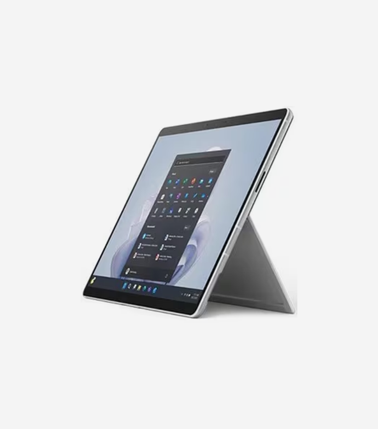 Microsoft Surface Pro 9 Tablet - 13" - 16 GB - 256 GB SSD - Windows 10 Pro - Platinum - Core i7 12th Gen Deca-core (10 Core) i7-1265U 1.80 GHz - 2880 x 1920 - PixelSense Display - 15.50 Hours Maximum Battery Run Time