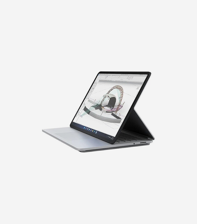 Microsoft Surface Laptop Studio 14.4" Touchscreen Convertible (Floating Slider) 2 in 1 Notebook - Intel Core i7 11th Gen i7-11370H - 32 GB - 2 TB SSD - Platinum - Intel Chip - 2400 x 1600 - Windows 10 Pro - NVIDIA GeForce RTX 3050 Ti with 4 GB - PixelSense - Front Camera/Webcam - 18 Hours Battery Run Time - IEEE 802.11ax Wireless LAN Standard