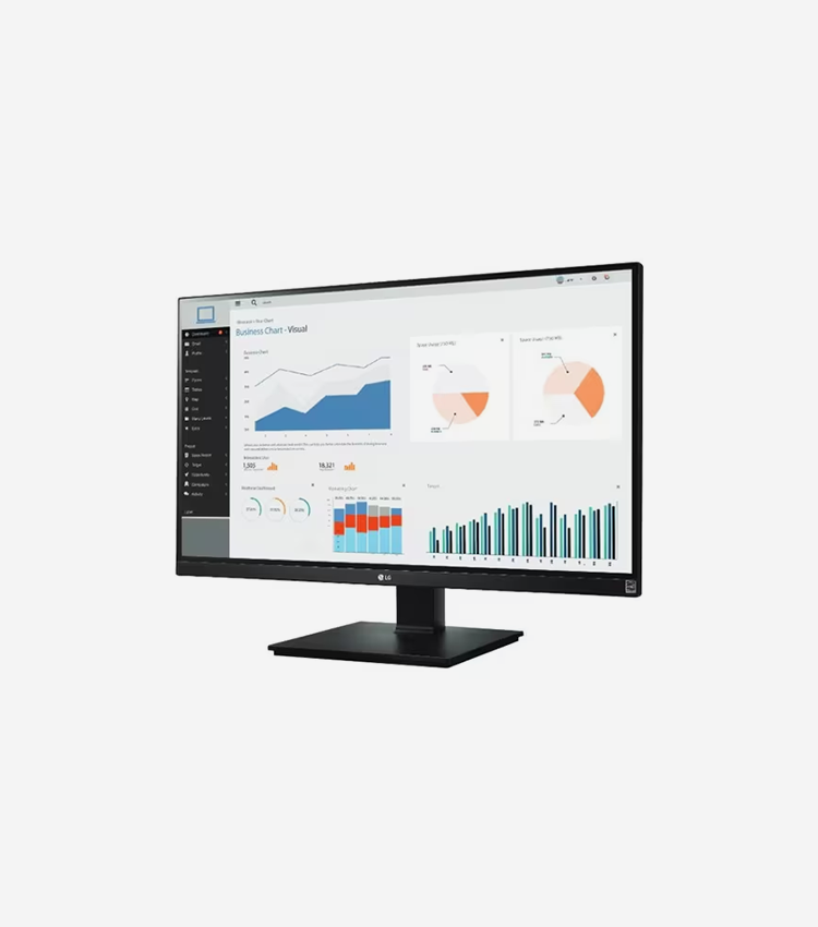 LG 27BK67U-B 27" (685.80 mm) Class 4K UHD LCD Monitor - 16:9 - Black - 27" (685.80 mm) Viewable - LED Backlight - 3840 x 2160 - 250 cd/m² - HDMI - DisplayPort