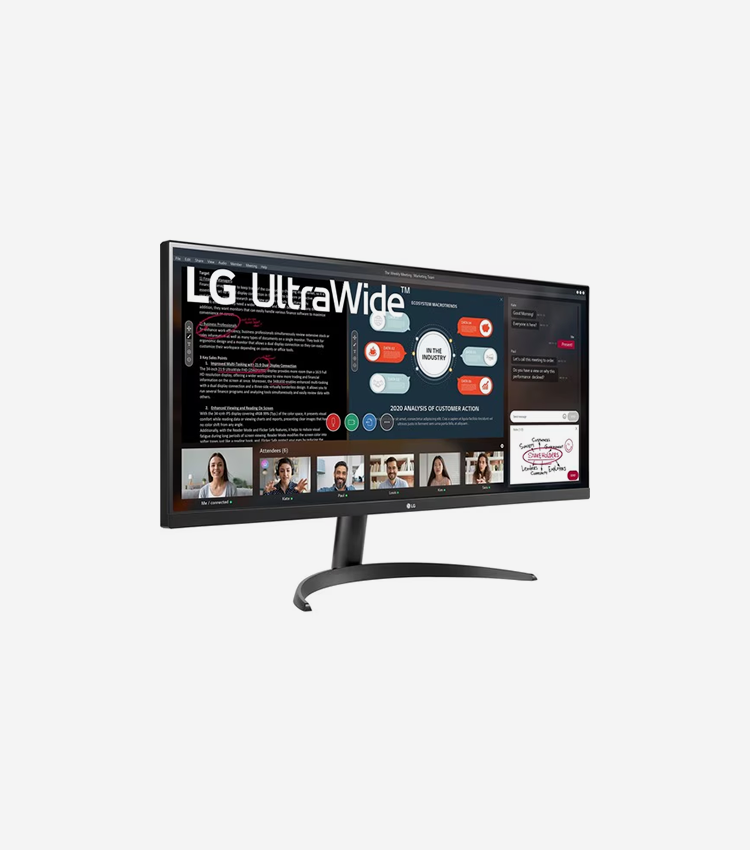 LG Ultrawide 34WP500-B 34" Class UW-UXGA Gaming LCD Monitor - 21:9 - 34" Viewable - In-plane Switching (IPS) Technology - LED Backlight - 2560 x 1080 - 16.7 Million Colors - FreeSync - 250 cd/m² Minimum, Typical - 5 ms - GTG Refresh Rate - HDMI