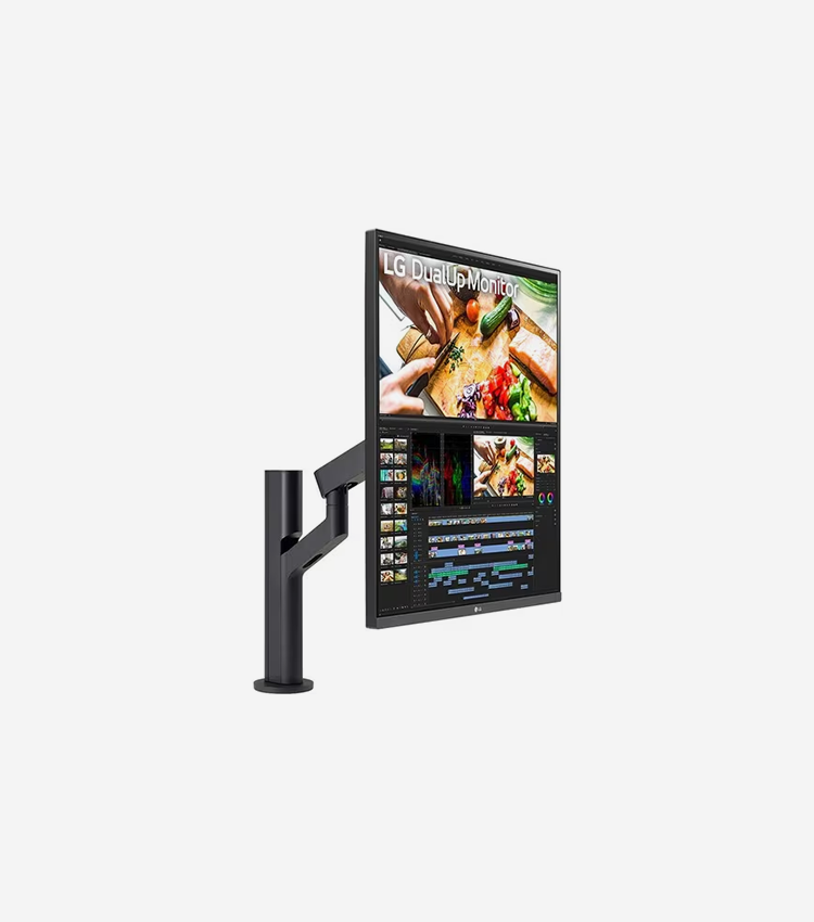 LG 28MQ780-B 28" Class SDQHD LCD Monitor - 16:18 - 27.6" Viewable - Nano In-plane Switching (Nano IPS) Technology - 2560 x 2880 - 1.07 Billion Colors - 300 cd/m² - 5 ms - Speakers - HDMI - DisplayPort - KVM Switch, USB Hub