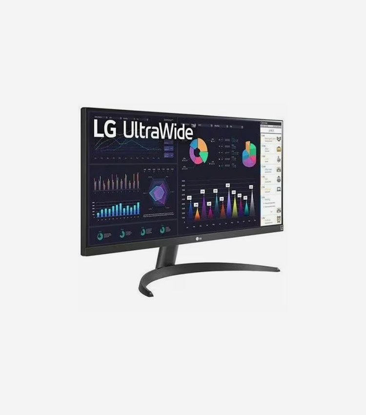 LG Ultrawide 29WQ500-B 29" (736.60 mm) Class UW-UXGA LCD Monitor - 21:9 - 29" (736.60 mm) Viewable - In-plane Switching (IPS) Technology - 2560 x 1080 - Adaptive Sync/FreeSync - 250 cd/m² - 1 ms - Speakers - DisplayPort