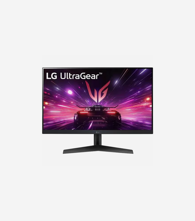 LG UltraGear 24GS60F-B 24" (609.60 mm) Class Full HD Gaming LCD Monitor - 16:9 - 23.8" (604.52 mm) Viewable - In-plane Switching (IPS) Technology - 1920 x 1080 - 16.7 Million Colors - FreeSync/G-Sync - 300 cd/m² - 1 ms - HDMI - DisplayPort