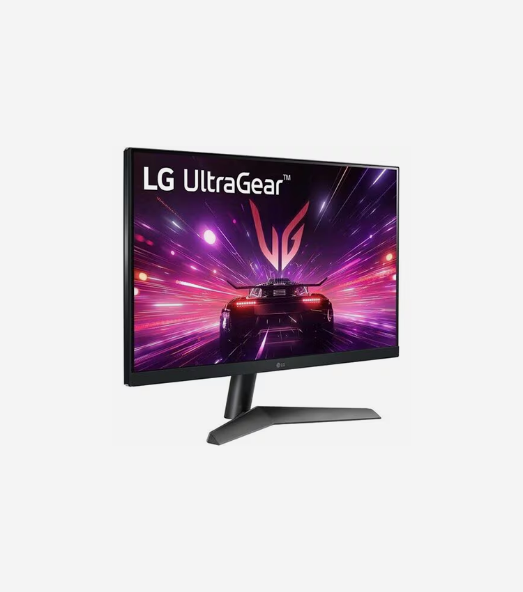 LG UltraGear 24GS60F-B 24" (609.60 mm) Class Full HD Gaming LCD Monitor - 16:9 - 23.8" (604.52 mm) Viewable - In-plane Switching (IPS) Technology - 1920 x 1080 - 16.7 Million Colors - FreeSync/G-Sync - 300 cd/m² - 1 ms - HDMI - DisplayPort